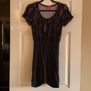 Black Lace Betsey Johnson Dress